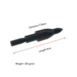 100 Grain Screw In Slim Field Point Arrowhead 12pack -Outdoor Gear Shop HTB1I1vGd0HO8KJjSZFtq6AhfXXal 1