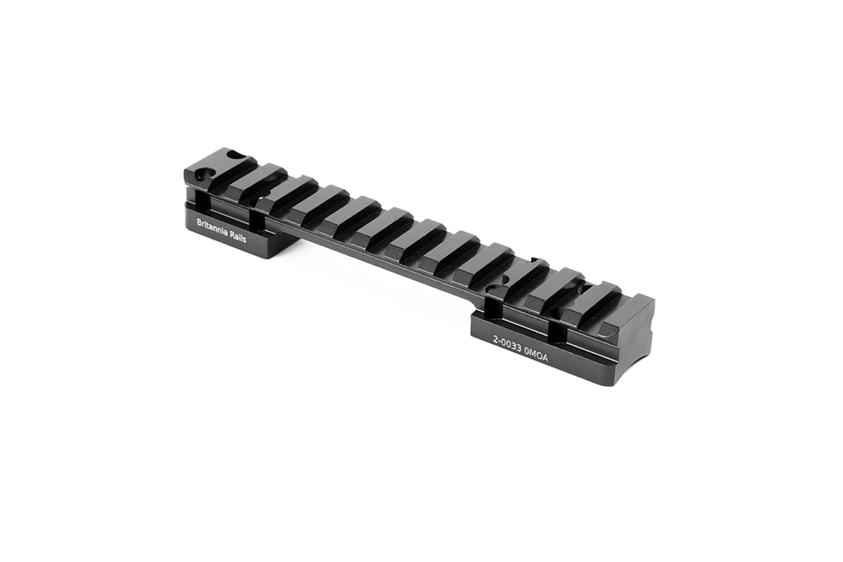 Britannia Rails Browning X-Bolt SSA Standard Aluminium Picatinny Rail 0 MOA - 2-0033 2 Britannia Rails Browning X-Bolt SSA Standard Aluminium Picatinny Rail 0 MOA - 2-0033 - Image 2