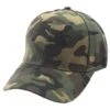 Military Pattern Camouflaged Baseball Cap