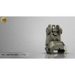 IMI Defense TRS – Tactical Rear Polymer Flip Up Sight - Olive Drab Green