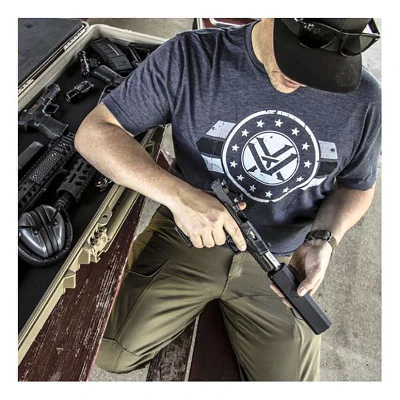 Vortex Warrior Short Sleeve T-Shirt - Vintage Navy - Medium - Image 2