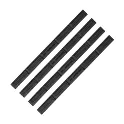 IMI Defense Soft Polymer Key-Mod Rail Cover Pack Of 4 - Black